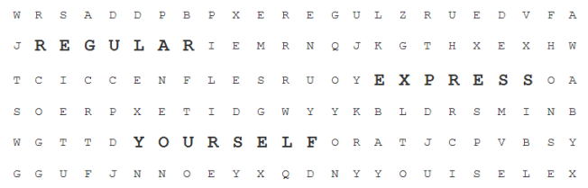 You can use the RegExpBuilder library to create human-readable Regular Expressions.